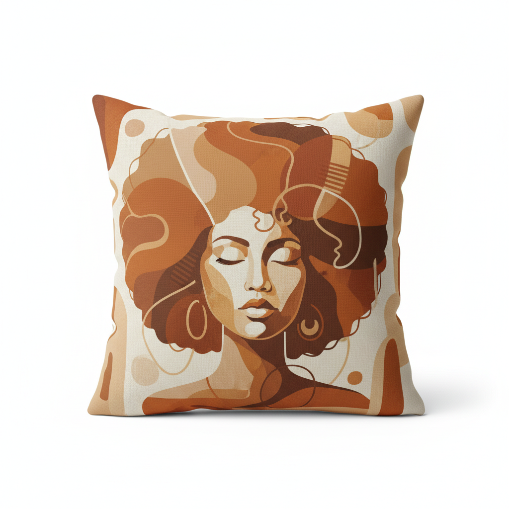 Cojín Arte Afro